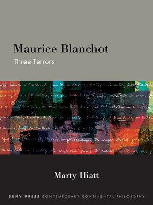 cover image of Maurice Blanchot